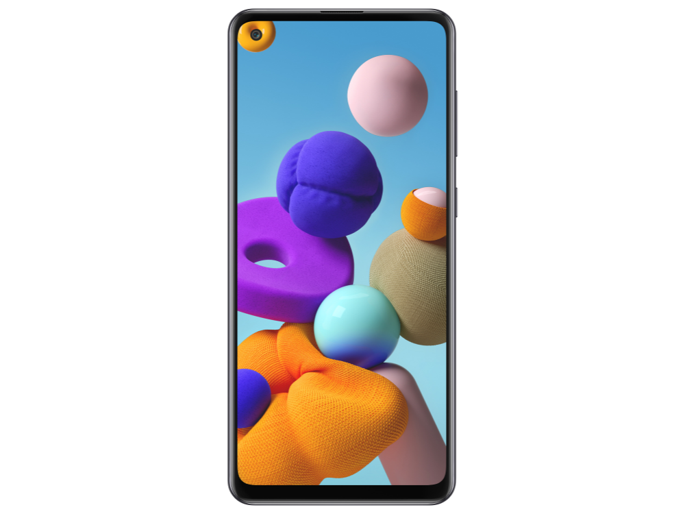Samsung Galaxy A21s, Negro, 128 GB, 4 GB RAM, 6.5" HD+, Exynos 850, 5000 mAh, Android