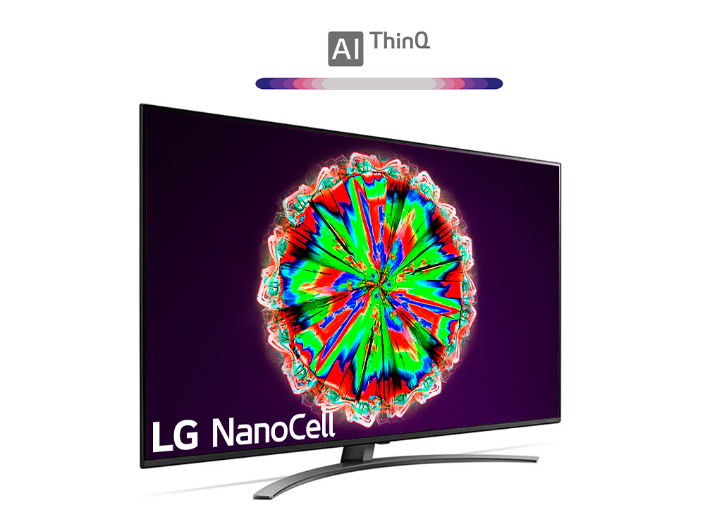 TV LED 55" - LG 55NANO816NA, Smart TV 4K UHD NanoCell, IA, HDR10 Pro, HLG, Ultra Surround, Bluetooth, WiFi