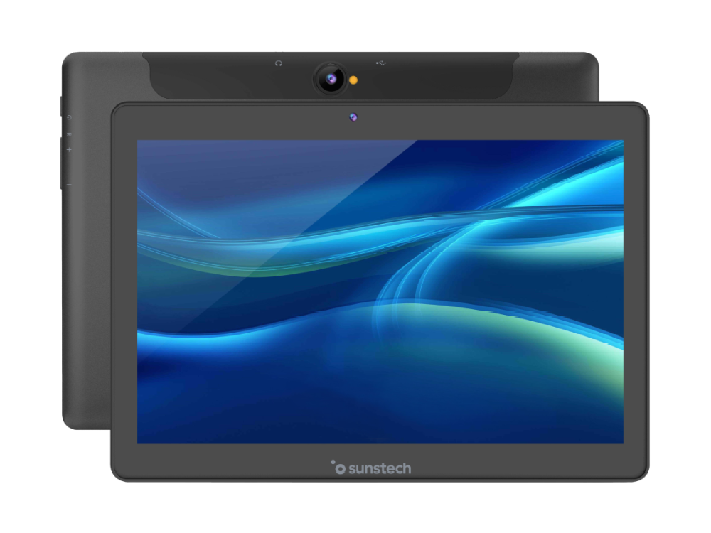 Tablet - Sunstech TAB1081, 32 GB, Negro, Wi-Fi + Cellular, 10.1" HD, 2 GB RAM, MTK8321, Android 8.1