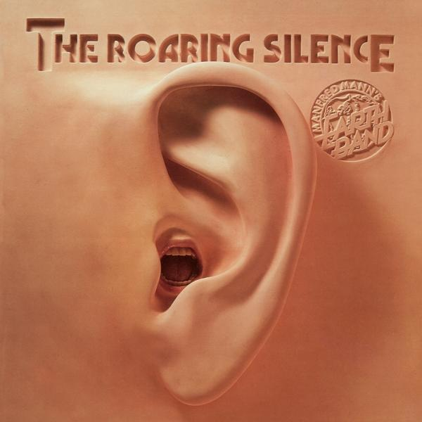 Albumcover: Ohr mit offenem Mund. Titel: The Roaring Silence. Künstler: Manfred Mann's Earth Band.