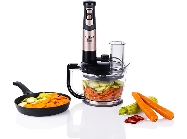 ARNICA GH21802 Diva Trend Pro Rendeli Multi Blender Set Rose_4