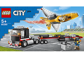 LEGO City 60289 Flugshow-Jet-Transporter Bausatz, Mehrfarbig