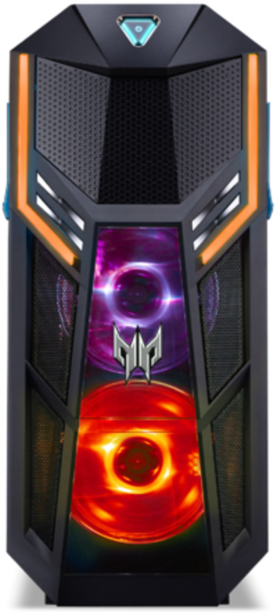 ACER Gaming PC Predator Orion 5000 PO5-615s, i9-10900K, 32GB RAM, 512GB + 1024GB SSD, RTX 3080, Schwarz Gaming PC, Intel® Core™ i9-10900K Prozessor (20 MB Cache, bis zu 5.30 GHz), 32 GB RAM SSD, Schwarz
