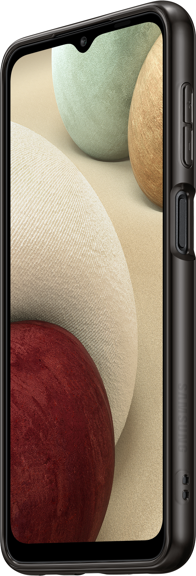 SAMSUNG Soft Clear - Custodia (Adatto per modello: Samsung Galaxy A12)