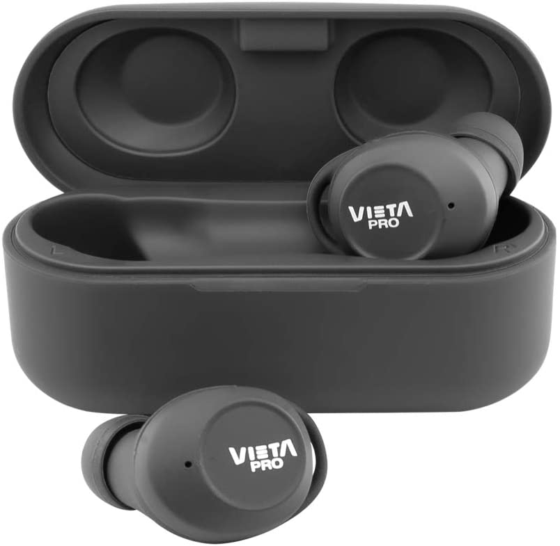 REACONDICIONADO Auriculares True Wireless - Vieta Pro True Wireless Unseen 2 VHP-TW21BK, Bluetooth 5.0, 15h