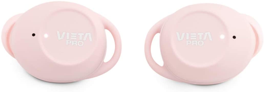 Auriculares True Wireless - Vieta Pro True Wireless Unseen 2 VHP-TW21LP, Bluetooth 5.0, 15h, Táctil, Rosa