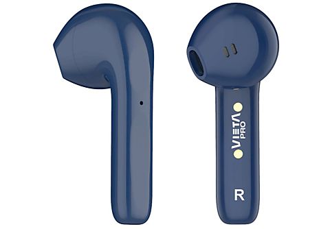 Auriculares True Wireless - Vieta Pro It Plus, True Wireless, Bluetooth, Azul + Estuche de carga