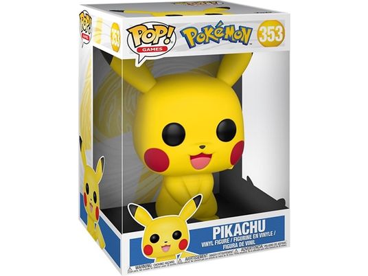 FUNKO POP! Games : Pokémon - Pikachu - Figure collective (Jaune/Noir/Rouge)