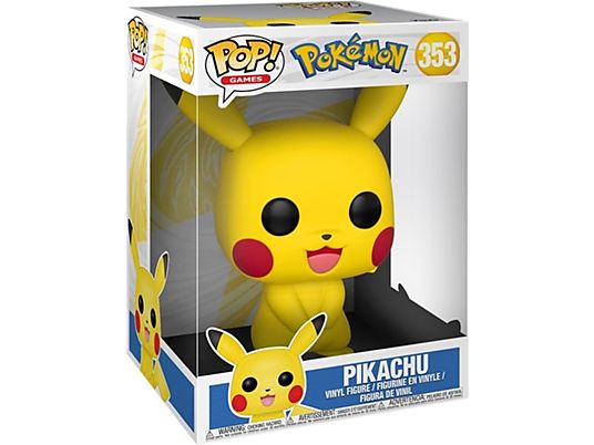 FUNKO POP! Games: Pokémon - Pikachu - Figure collettive (Giallo/Nero/Rosso)