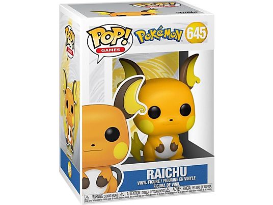 FUNKO POP! Games: Pokémon - Raichu - Sammelfigur (Mehrfarbig)