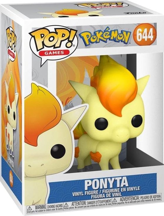 FUNKO POP! Games: Pokémon - Ponita - Sammelfigur (Mehrfarbig)