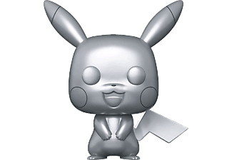 FUNKO POP! Games: Pokémon - Pikachu - Figure collettive (Argento metallizzato)