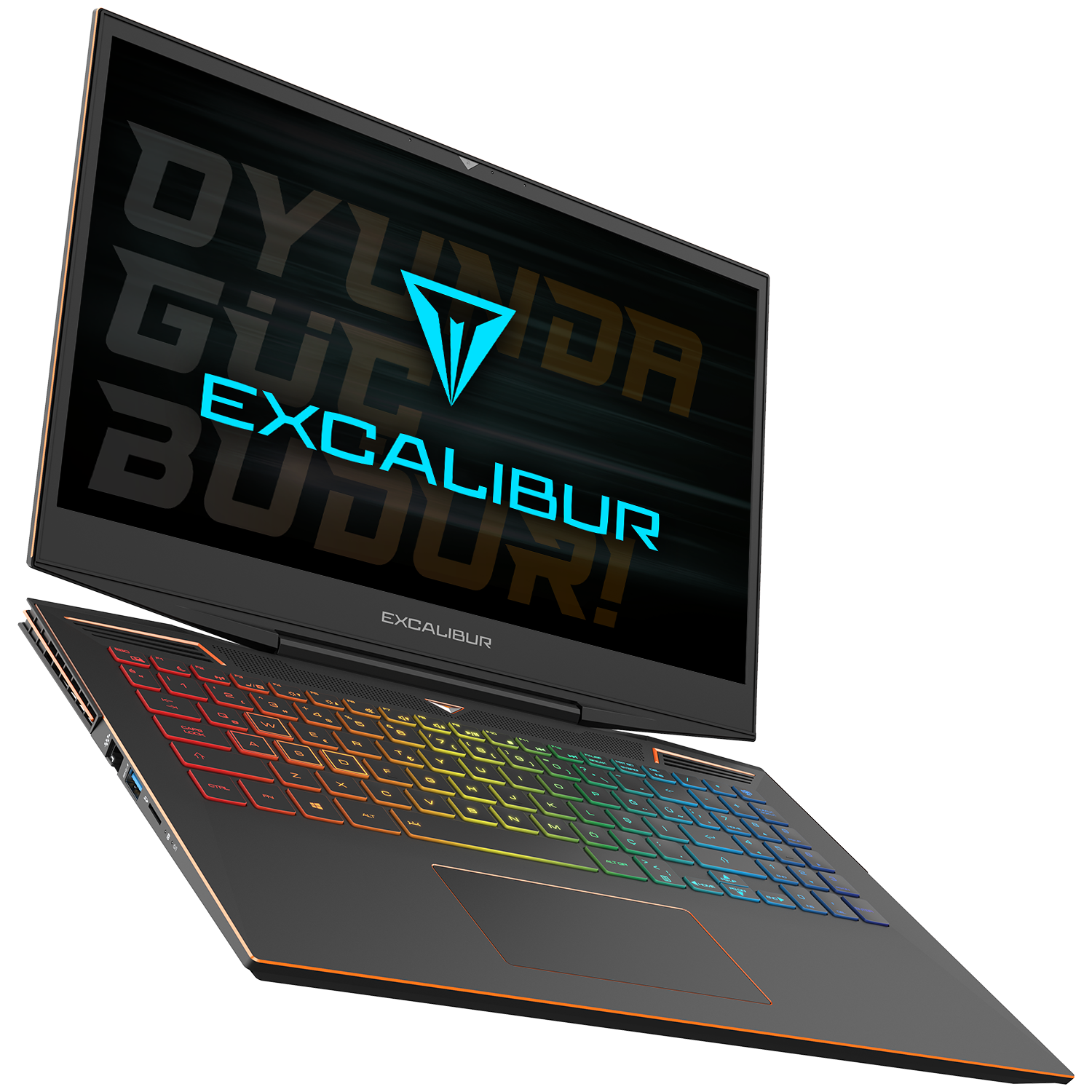 CASPER Excalibur G900.1075-DF70A-B/i7-10750H/32GB RAM/960GB SSD/RTX 2070 8GB/Win10 Laptop