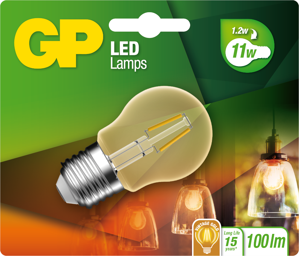 GP LIGHTING Ampoule Vintage Gold E27 1.2 W (745GPMGL080596CE1)