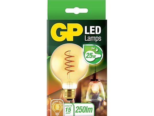 GP LIGHTING LED lamp Vintage Gold E27 (745GPVIN082132CE1)