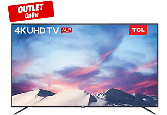 TCL 55P8M 55" 139 Ekran Uydu Alıcılı Android Smart 4K Ultra HD LED TV Koyu Gri Outlet 1211824