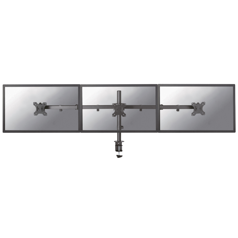 Newstar Monitorarm Voor Drie Schermen (d550d3black) Zwart afbeelding