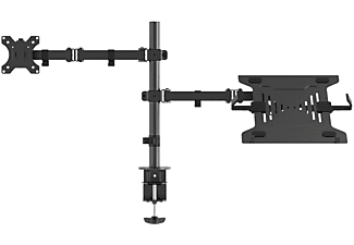 NEWSTAR FPMA-D550NOTEBOOK Monitorarm met laptophouder - Zwart