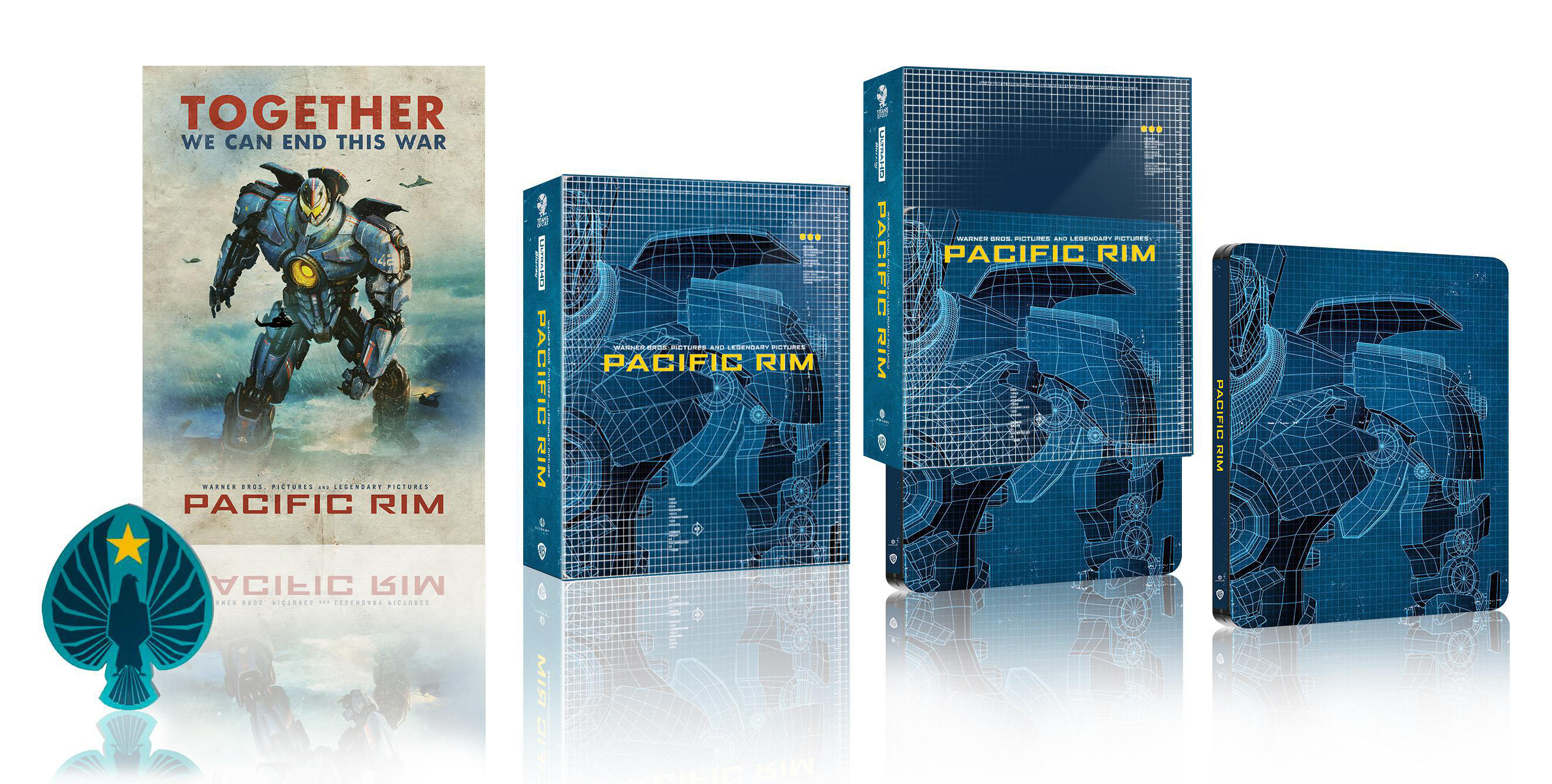 Pacific Rim 4K Ultra HD Blu-ray + Blu-ray