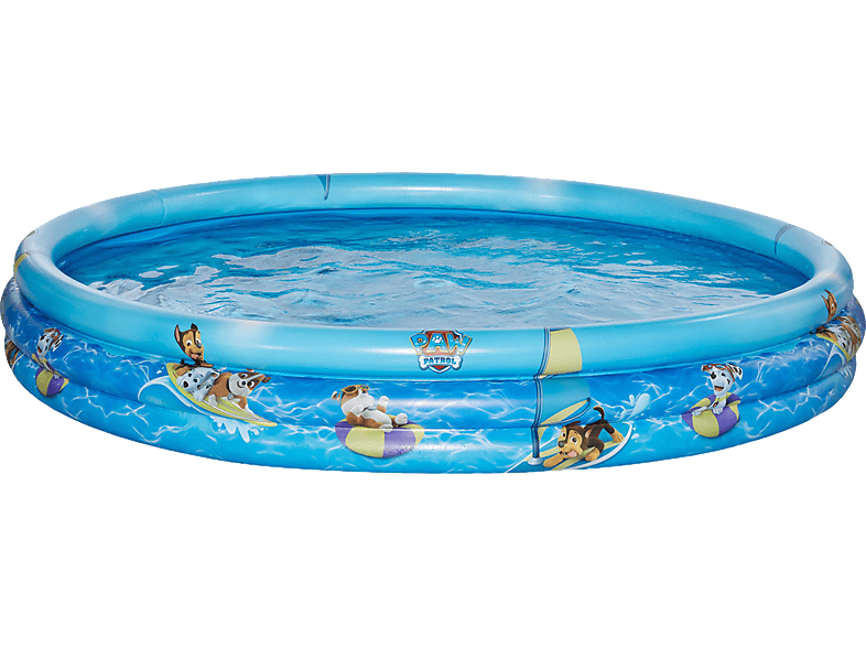 HAPPY PEOPLE PAW 150 cm Wasserspielzeug ca. 25 3-Ring-Pool Paw x Patrol, Mehrfarbig