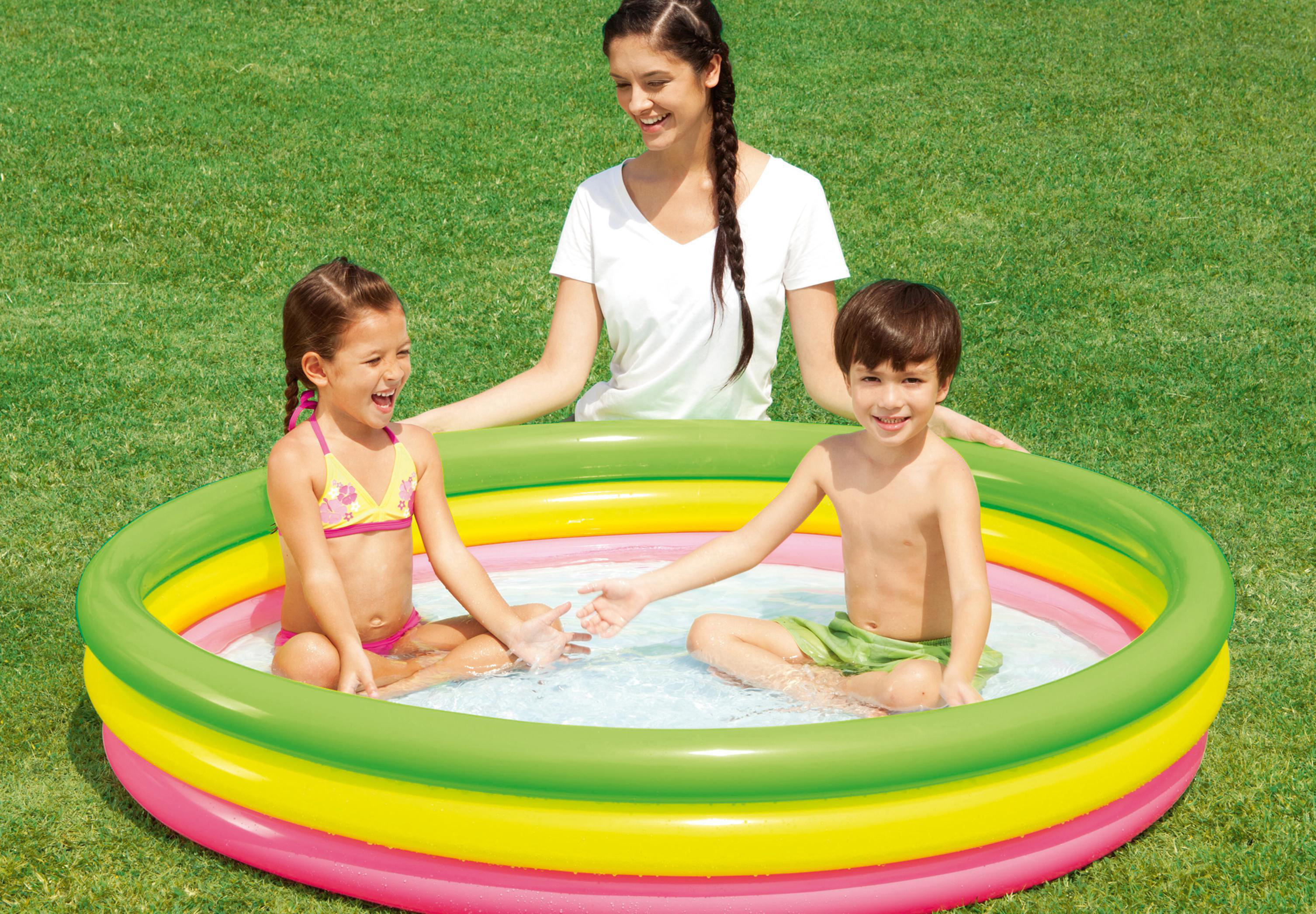 Planschbecken Wasserspielzeug 152 cm 30 Mehrfarbig x Summer Set BESTWAY