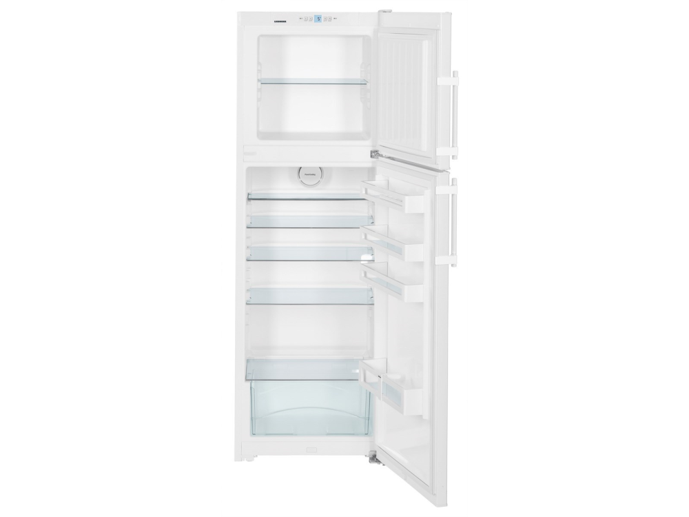 Frigorífico dos puertas - Liebherr CTP 3316, 307 l, SmartFrost, VarioSpace, SuperFrost, 176.1 cm, Blanco
