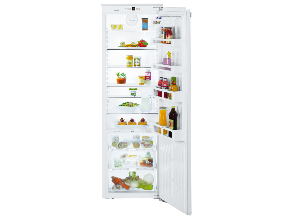 Frigorífico una puerta - Liebherr IKB 3520, 301 l, Cíclico, BioFresh, GlassLine, 178 cm, 37 dB,  Gris