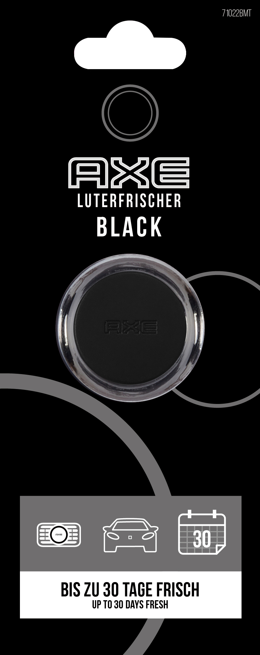 AXE Schwarz Air Lufterfrischer, - Mini Black Vent Freshener