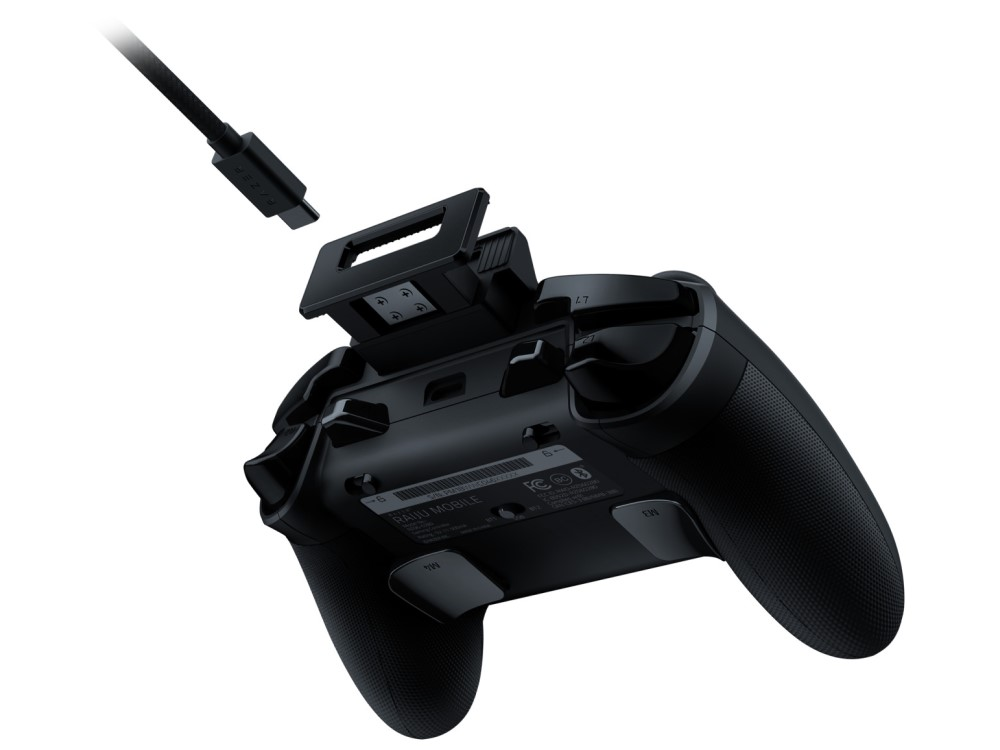 Mando - Razer Raiju Mobile, Para Android, Con o sin cable, 23 h, Negro