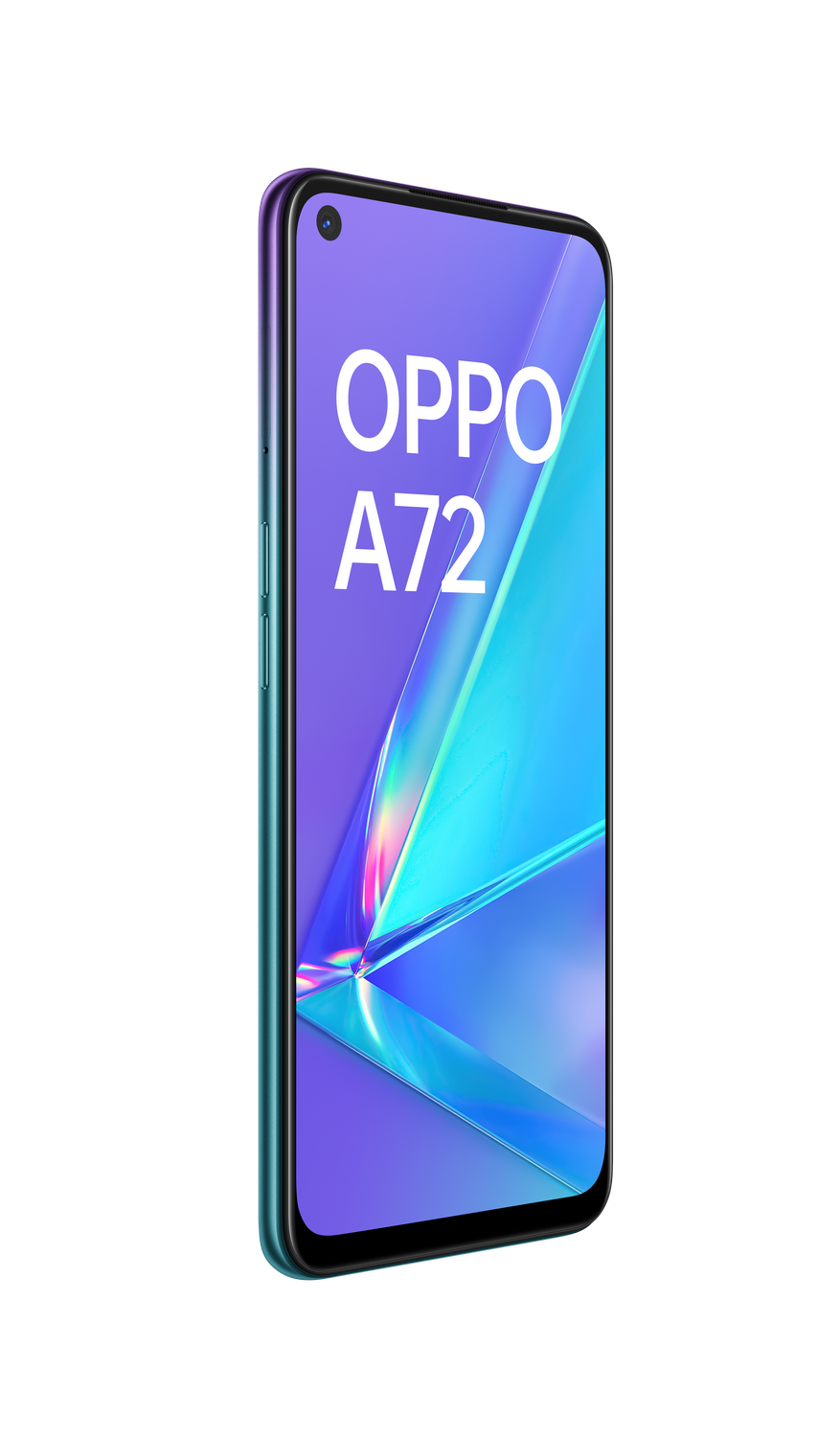 Móvil - OPPO A72, Aurora Purple, 128 GB, 4 GB RAM, 6.5" Full HD+, Qualcomm SM6125, 5000mAh, Quad Cam, Android