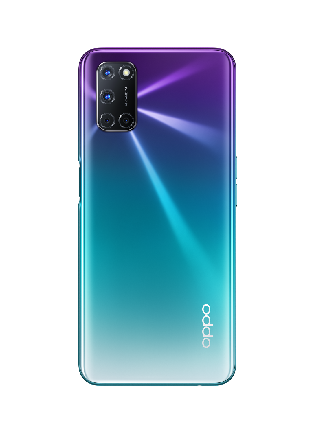 Móvil - OPPO A72, Aurora Purple, 128 GB, 4 GB RAM, 6.5" Full HD+, Qualcomm SM6125, 5000mAh, Quad Cam, Android