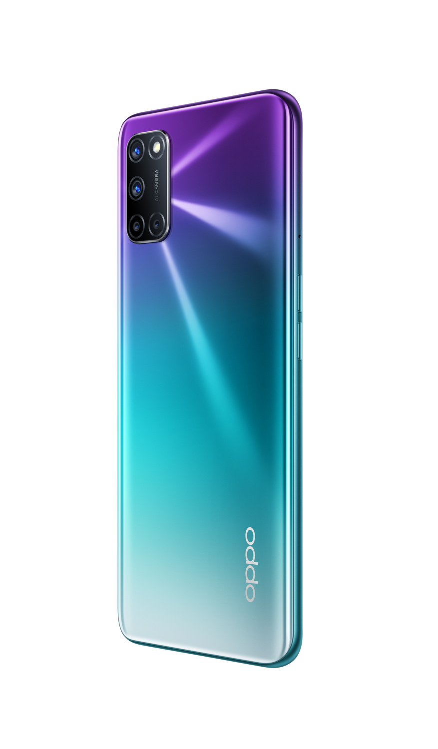 Móvil - OPPO A72, Aurora Purple, 128 GB, 4 GB RAM, 6.5" Full HD+, Qualcomm SM6125, 5000mAh, Quad Cam, Android