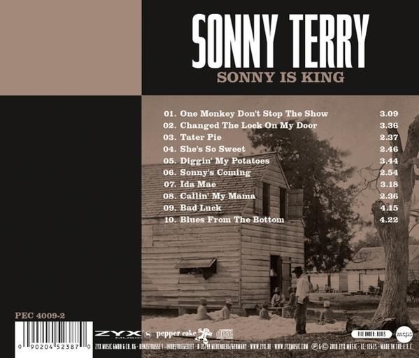 Sonny Terry - Sonny Is King  - (CD)