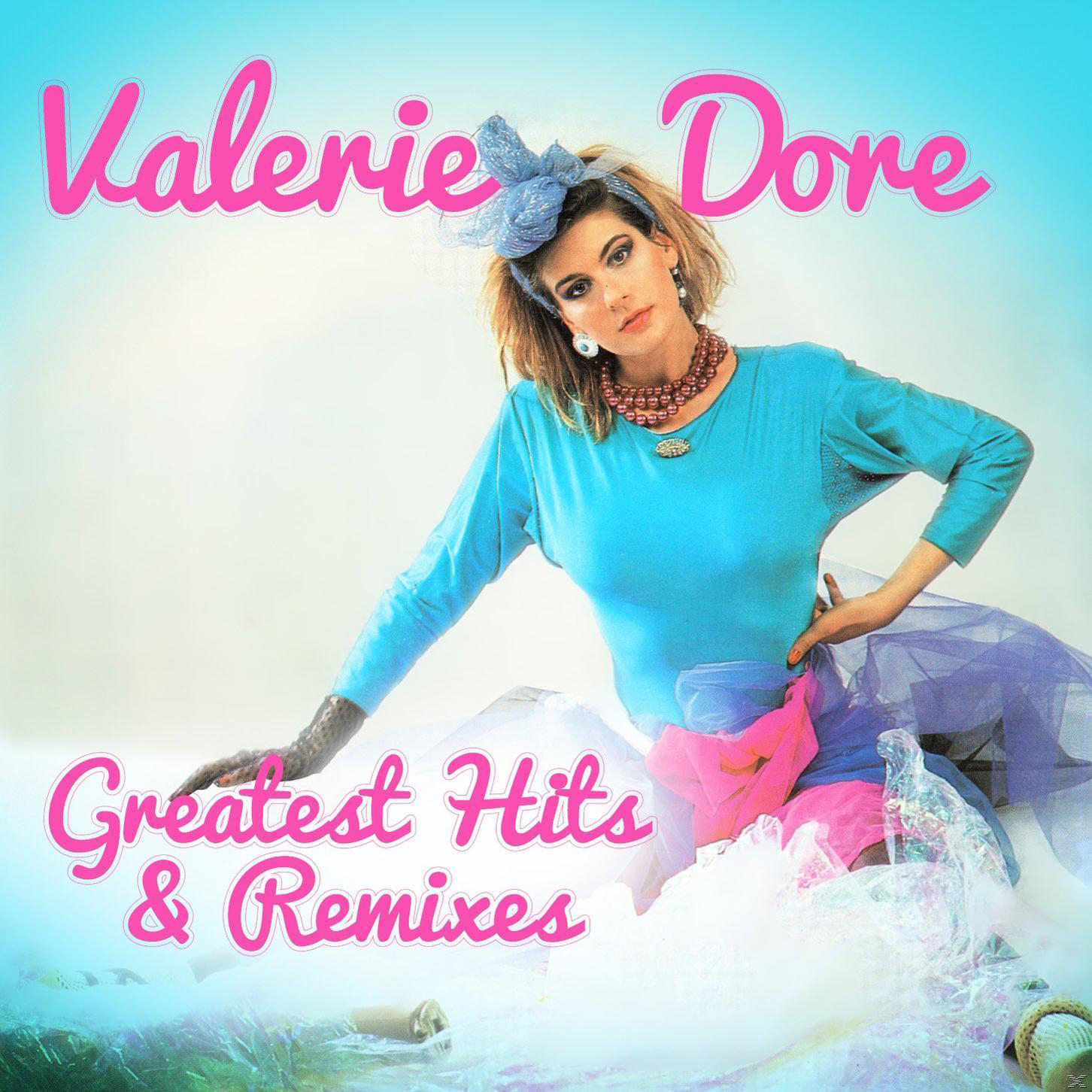 Albumcover mit Valerie Dore in blauer und rosa Kleidung, mit Titel und Text.