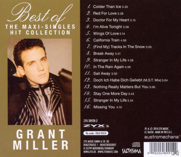 Grant Miller - Best Of-The Maxi-Singles Hit Collection  - (CD)