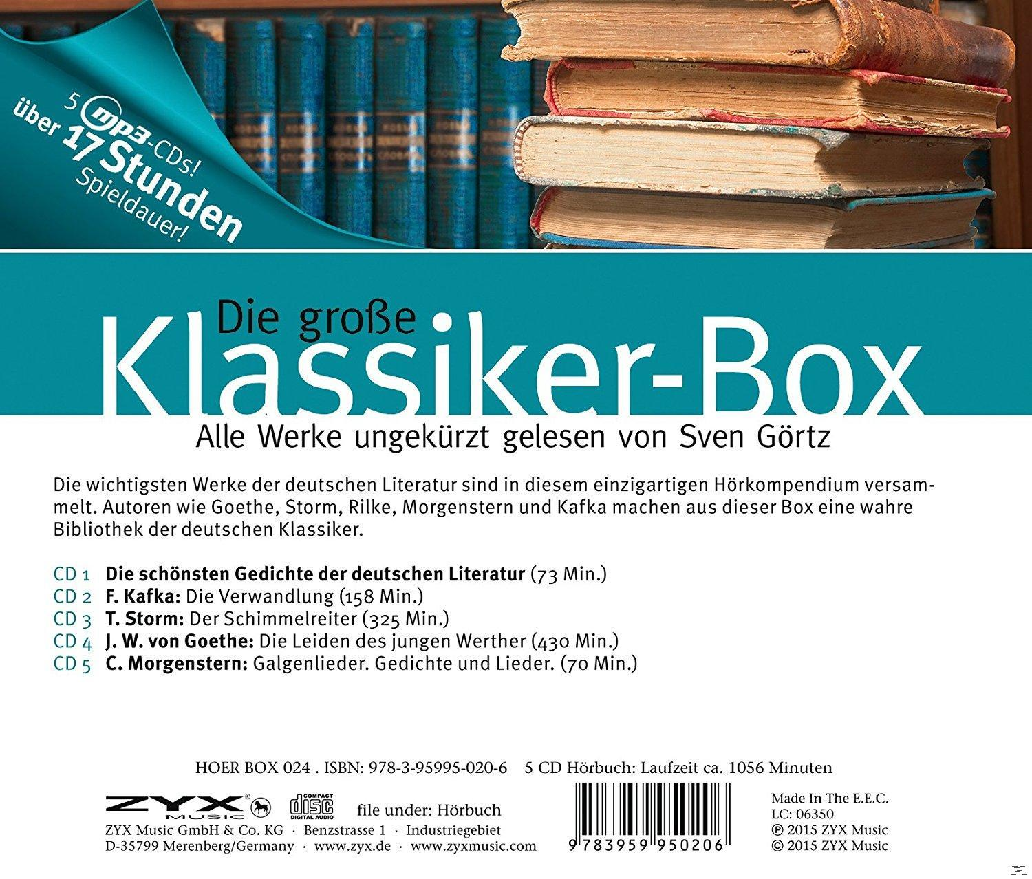 Auf Klassiker-Box Große 5 Sven - Görtz Mp3-Cds Die - (MP3-CD)