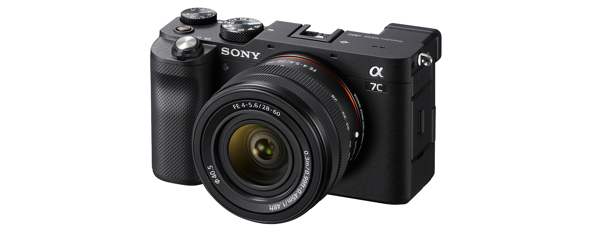 SONY Alpha 7C Systemkamera Gehäuse schwarz (ILCE-7C)