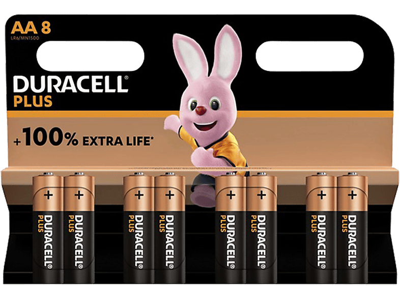 Duracell Plus 8x Aa afbeelding