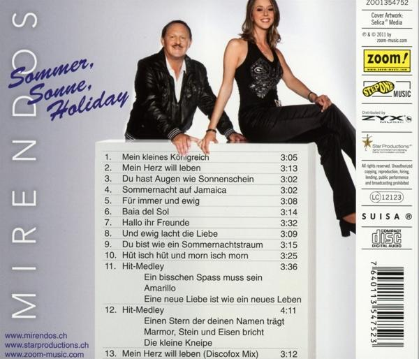 Mirendos - Sommer, Sonne, Holiday (CD) 