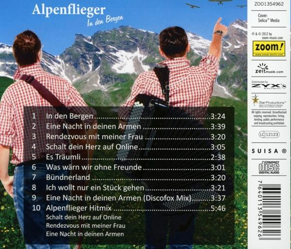 Die Alpenflieger - In Den Bergen  - (CD)
