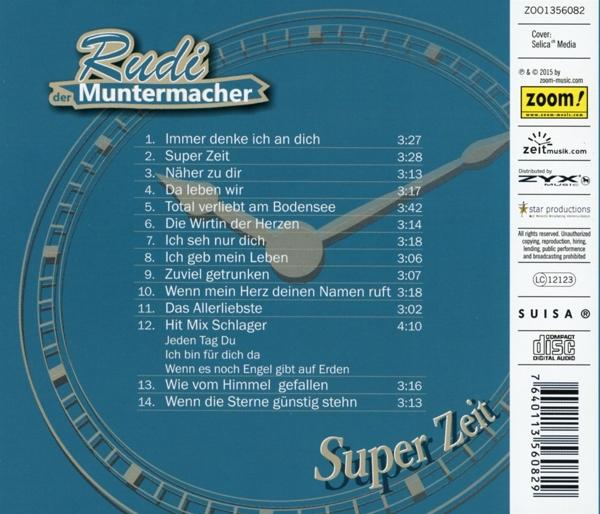 Rudi Der Muntermacher - Super Zeit  - (CD)
