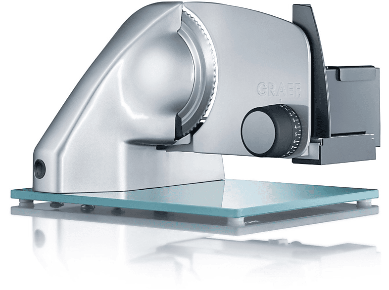 Graef Allesschneider Vivo V22 Twin mit Glasbodenplatte in Silber — Foto 2 von 2