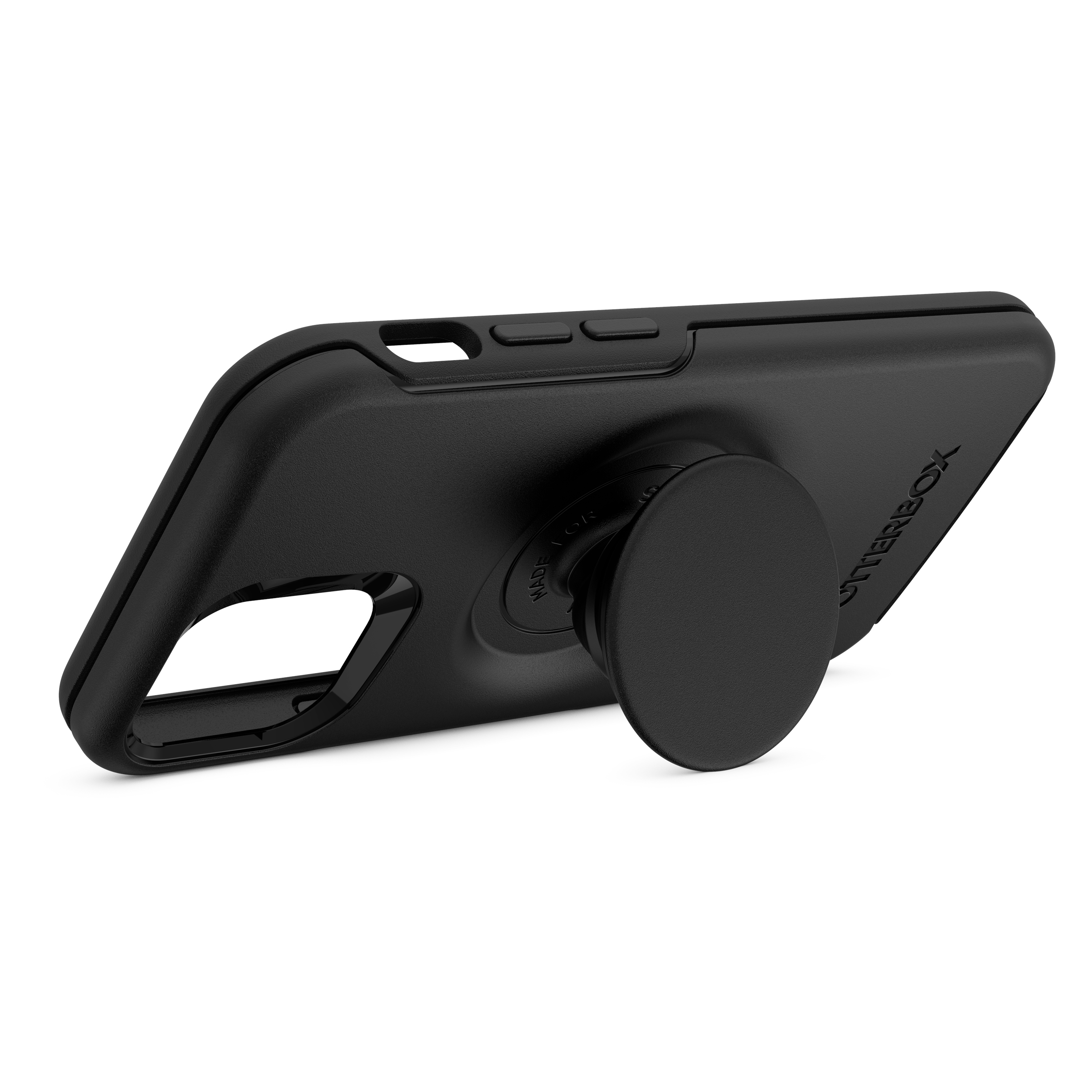 OTTERBOX Otter+Pop Symmetry Series, Backcover, Apple, iPhone 12 Mini, Schwarz