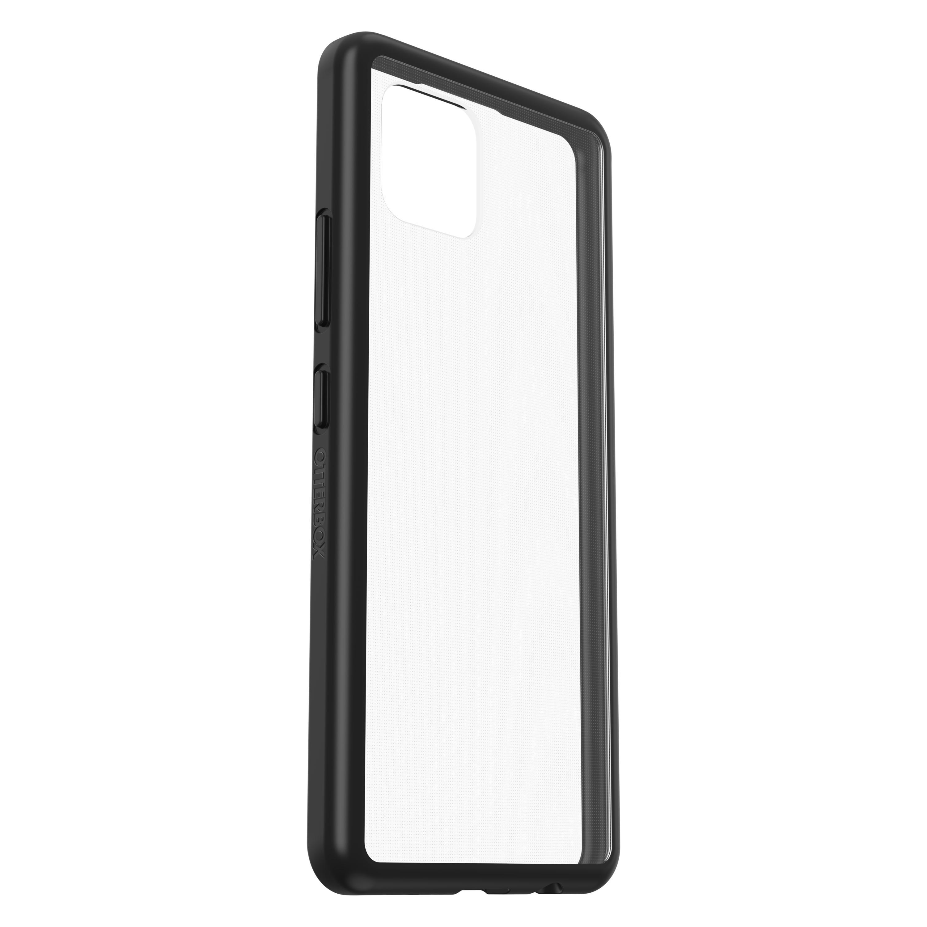OTTERBOX React Series Case Handy-Schutzhülle 16.8 cm (6.6 Zoll) , Backcover, Samsung, Galaxy A42 5G, Transparent/Schwarz
