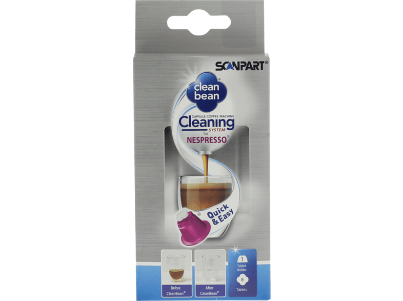 SCANPART CleanBean Reinigingsset Nespresso kopen? | MediaMarkt