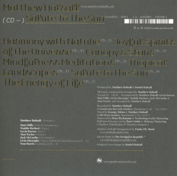 Matthew Halsall - Salute To The Sun  - (CD)