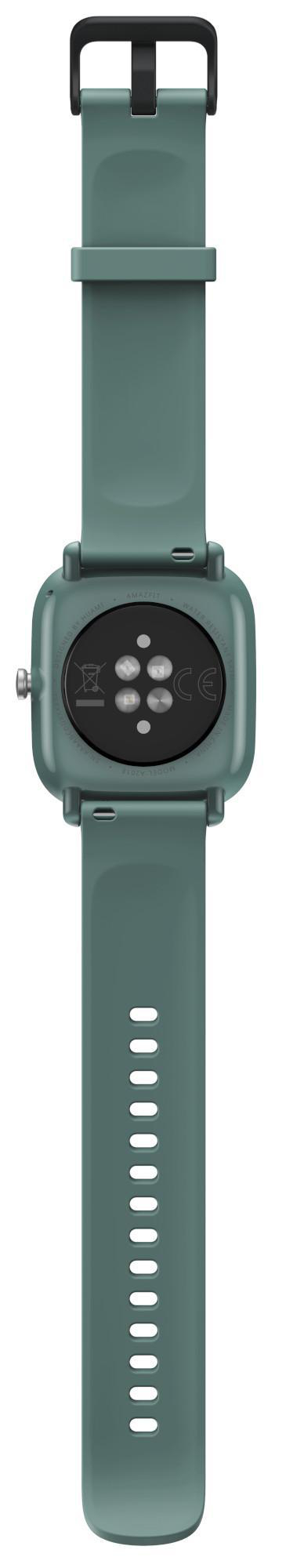 AMAZFIT A2018 GTS 2 mini Smartwatch Aluminium + Kunststoff Fluorelastomerkautschuk, 120 mm + 85 mm, Sage Green