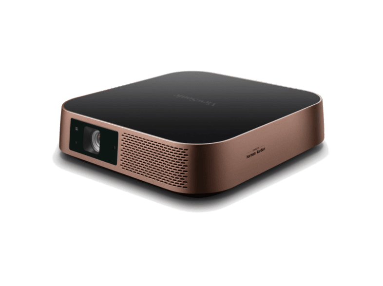 viewsonic m2 full hd bluetooth wi fi harman kardon cinemacolor tasinabilir led projeksiyon