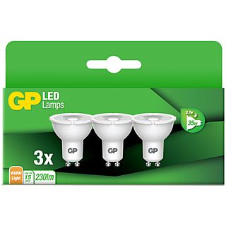 GP LIGHTING LED-Spot Warm wit GU10 3 stucks (087427-LDCE3)