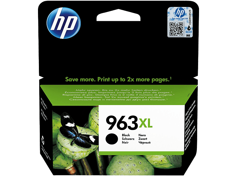 HP No.963XL fekete eredeti tintapatron (3JA30AE)